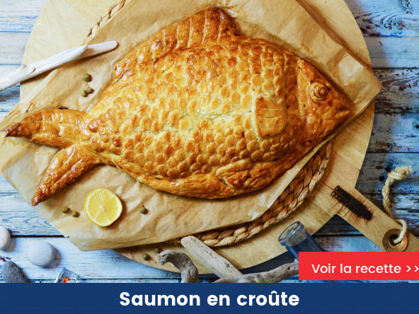 Saumon en croûte
